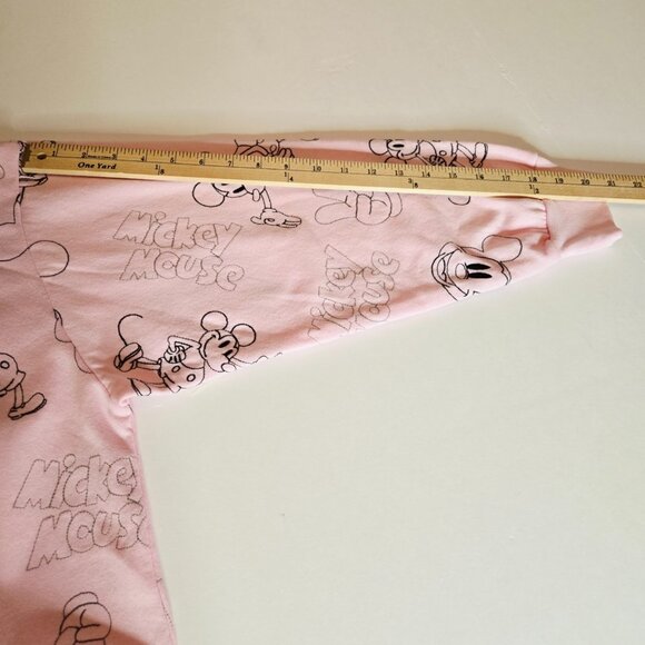 Disney Pink Mickey Mouse Embroidered Women Zipper Hoodie Jacket Sz XL - Picture 12 of 16